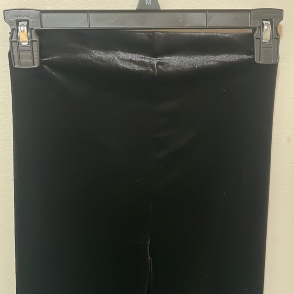 Zara black velvet leggings - Picture 9 of 11